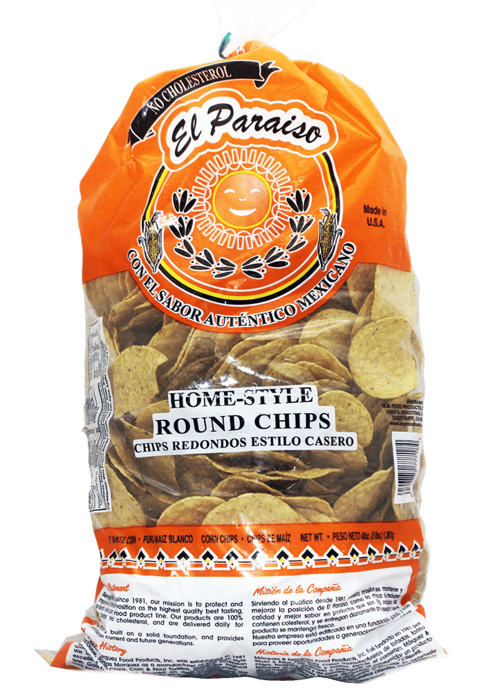Round Party Size Chips 48oz